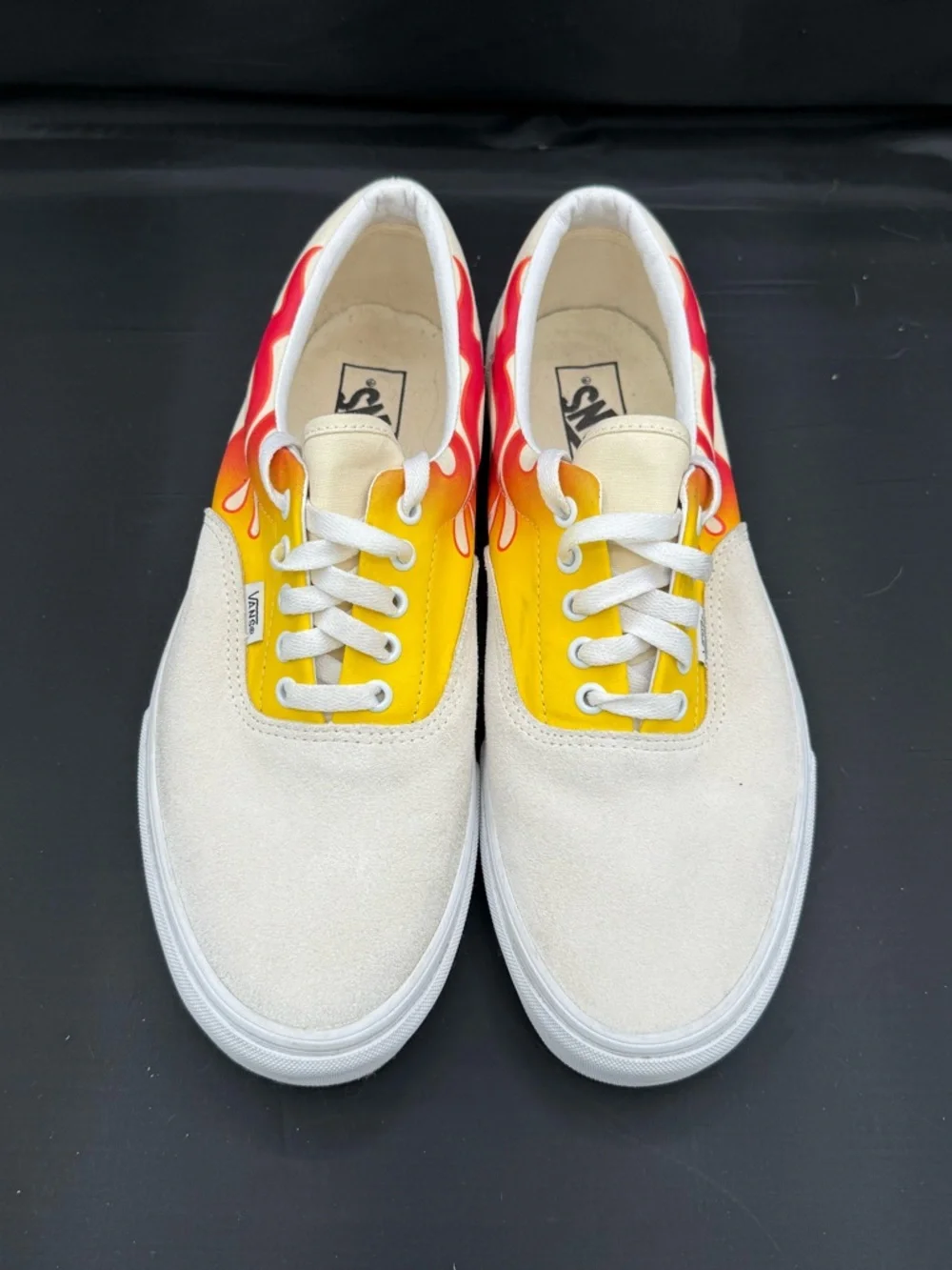 Vans Flame Era Sneakers Mens 11 Y2K Skater Streetwear Fire Rare‎